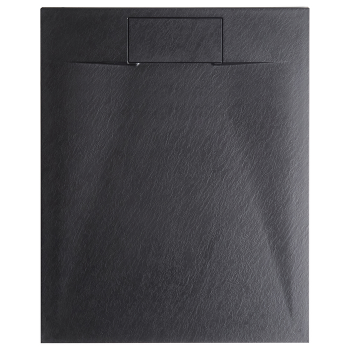 Beliani-AZZURRO-Douchebak-Zwart-120 x 80 x 3 cm-SMC (kunststof)