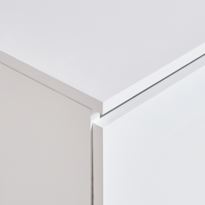 Beliani - RUPANCO - Badkamerkast - Wit - 80 x 40 cm - MDP