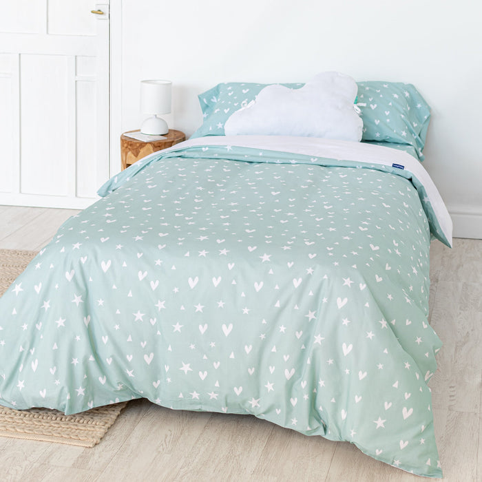 Fairy dust Dekbedovertrek 2-delig Happyfriday Mini, Veelkleurig, 100% katoen, de kwaliteit van 150 TC