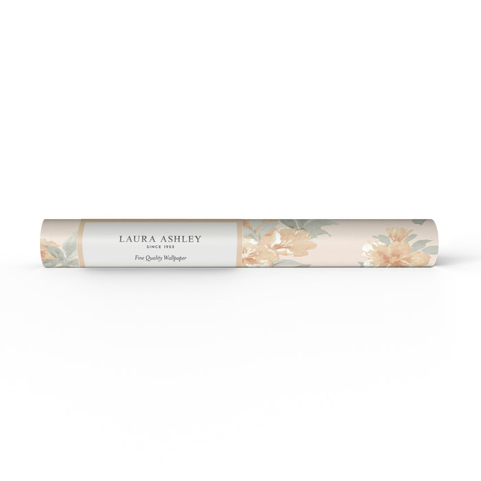 Laura Ashley Rosamund Behang - Bloemen - 10mx52cm - Geel