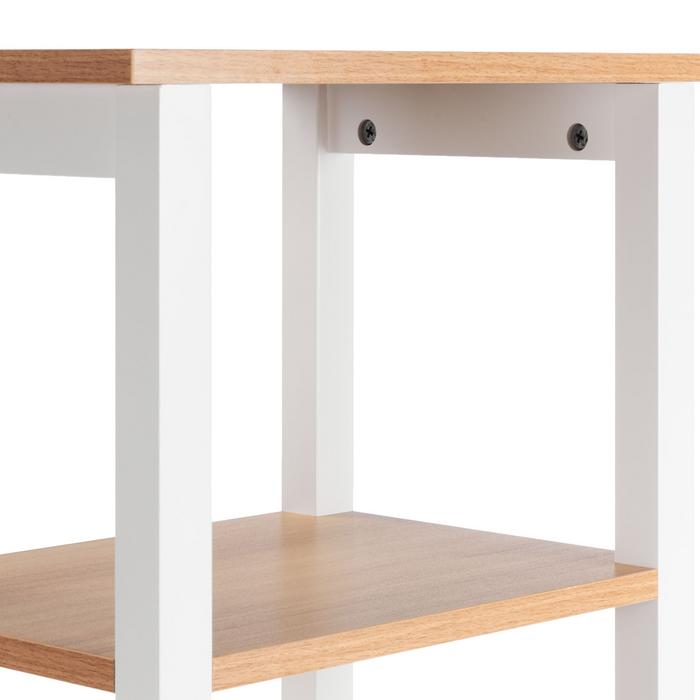 Beliani - ALAMOS - Badkamerkast - Wit - 30 x 160 cm - MDF