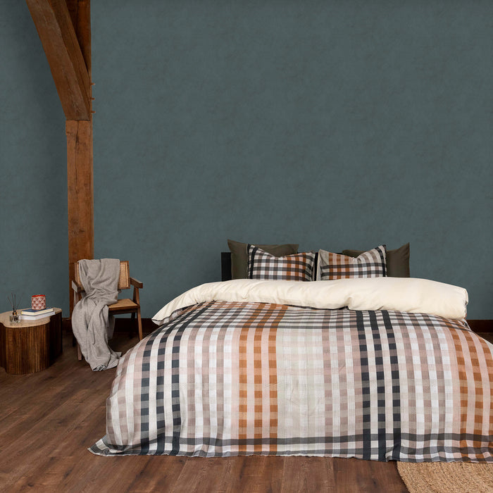 Kayori vliesbehang Asamo - Blauw