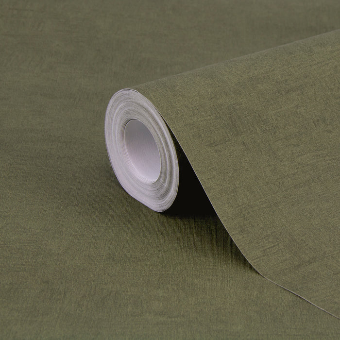 LOOKS by Wolfgang Joop Vliesbehang - Uni - Gr�n - 10mx53cm