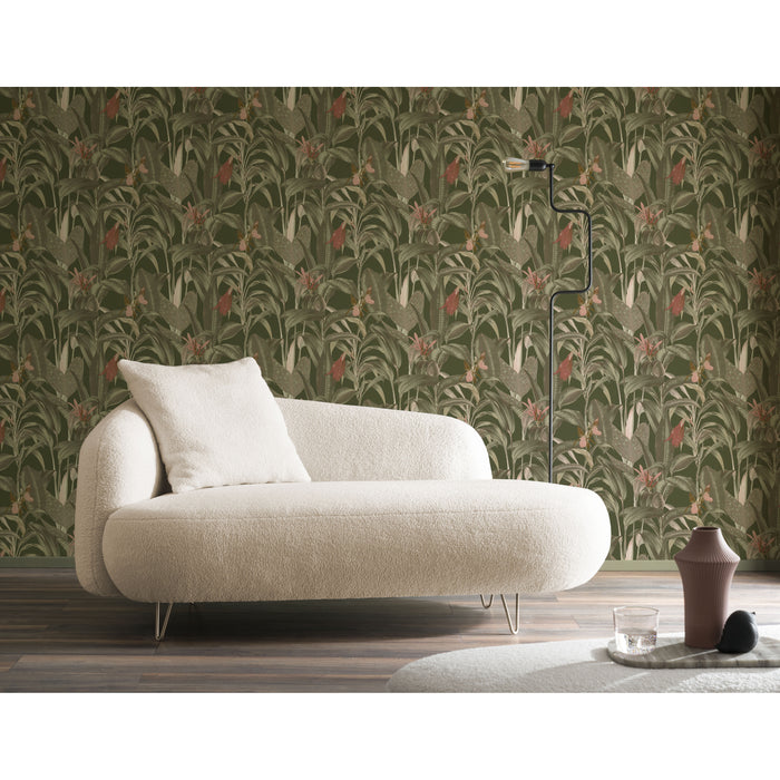 LOOKS by Wolfgang Joop Vliesbehang - Tropische Bl�tter - Gr�n -