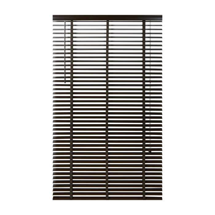 Jaloezie Hout Bruin - Hout - 100x210x5cm (BxHxD)