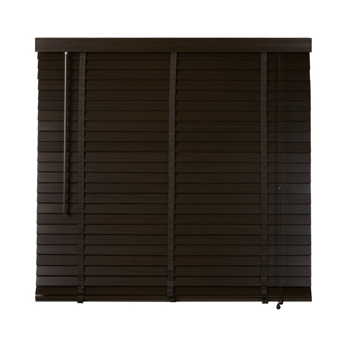 Jaloezie Hout Bruin - Hout - 140x130x5cm (BxHxD)