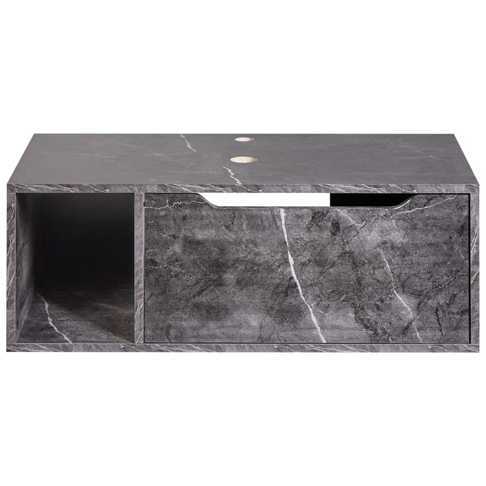 Beliani - CASCAVEL - Badkamerkast - Zwart - 80 x 40 cm - MDP