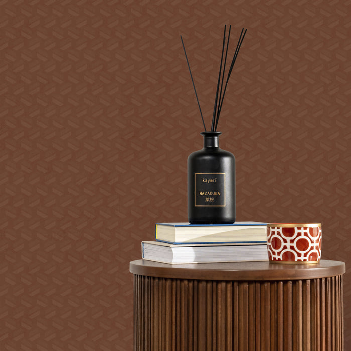 Kayori vliesbehang Myoka - Rood