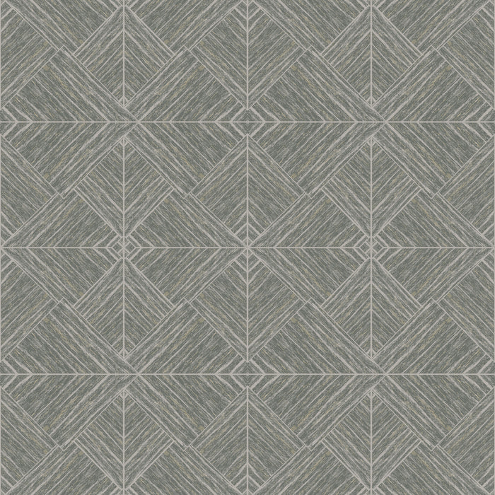 Kayori vliesbehang Kyushu - Blauw