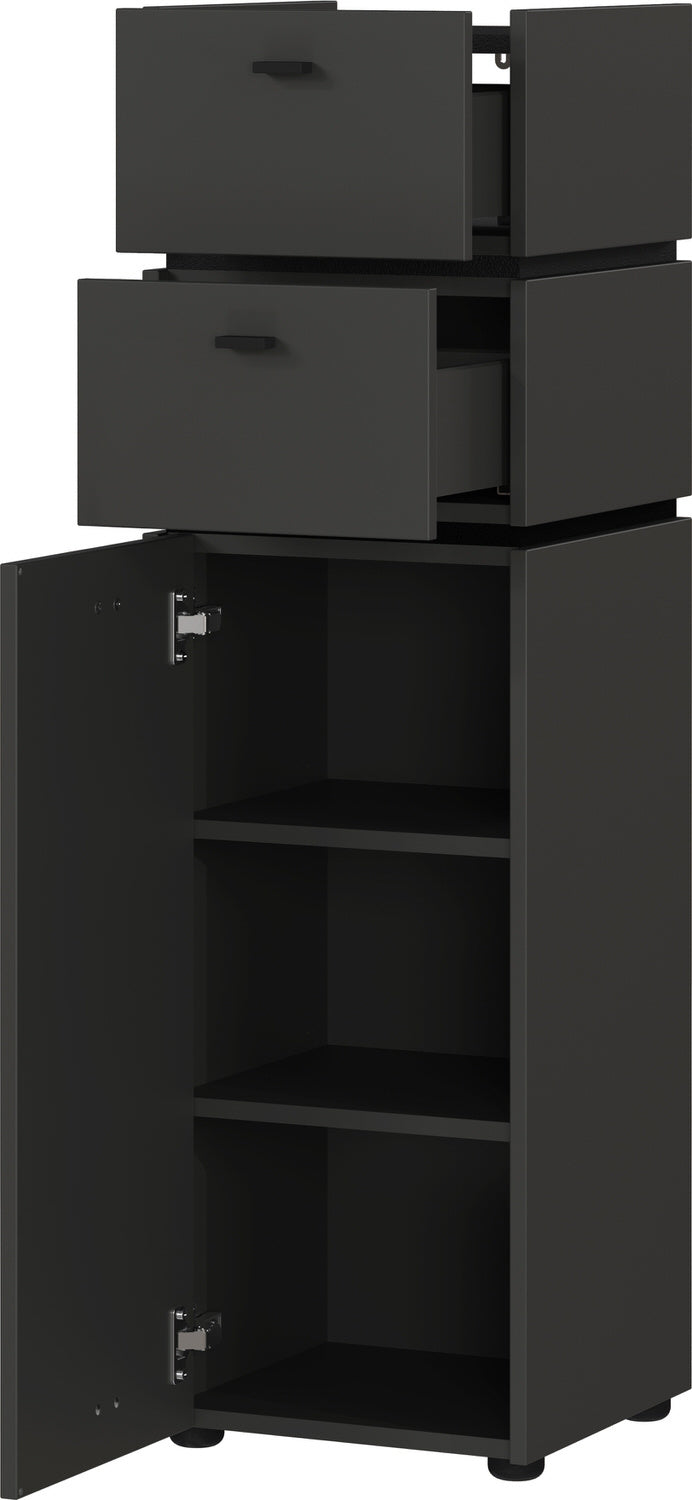 Germania Modesto Grafiet Badkamerkast Laag