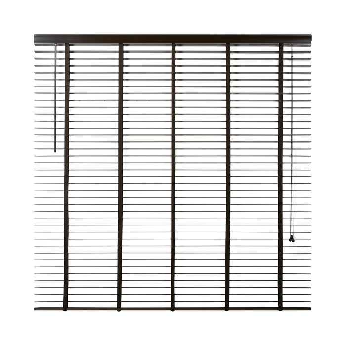 Jaloezie Hout Bruin - Hout - 200x180x5cm (BxHxD)