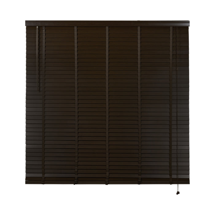 Jaloezie Hout Bruin - Hout - 220x210x5cm (BxHxD)