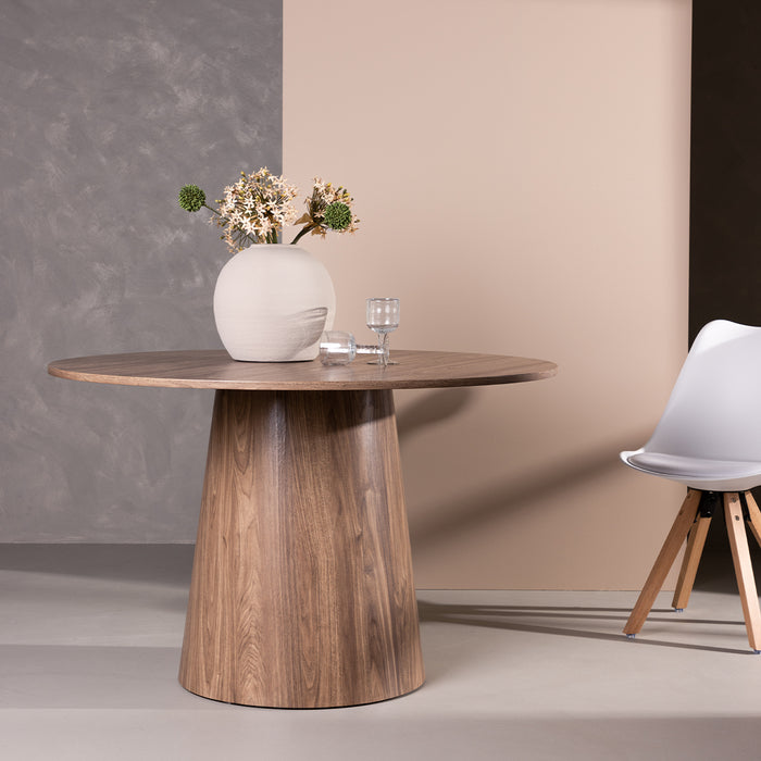 Nest living Trude Houten Eettafel Naturel - Ø 120 cm