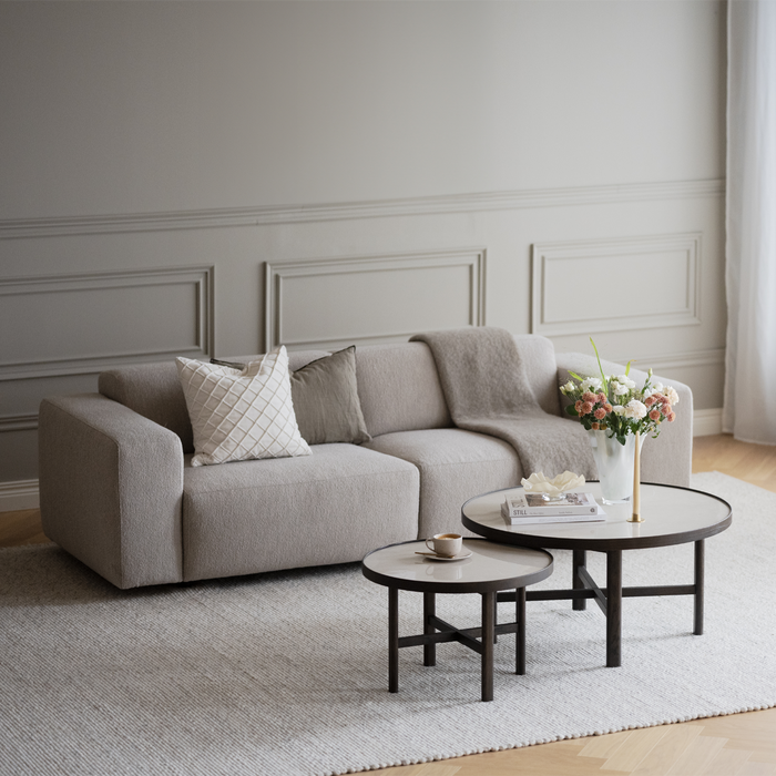 Rowico Home Marsden Ronde Houten Salontafel Ø 90 cm - Bruin