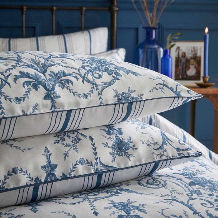 Laura Ashley Tuileries Midnight Dekbedovertrek lits-jumeaux 230 x