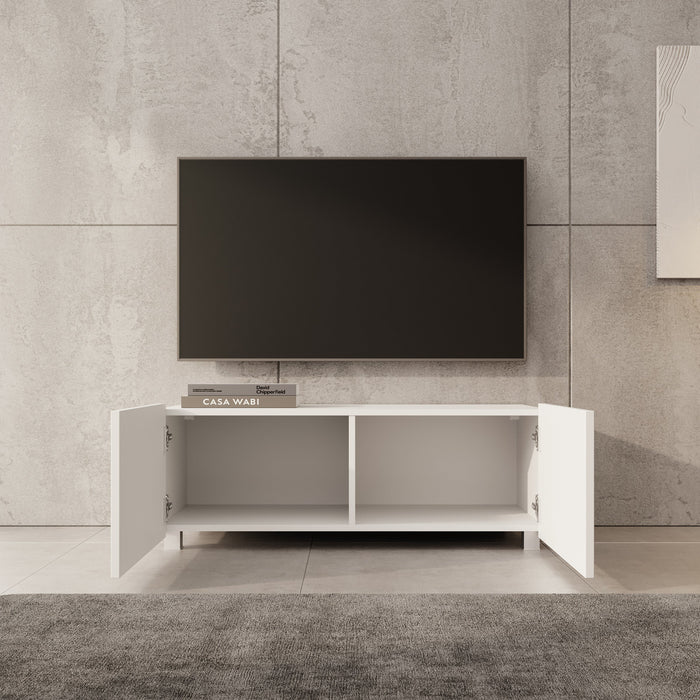 Meubella - TV-Meubel Kenderes - Wit - 100 cm