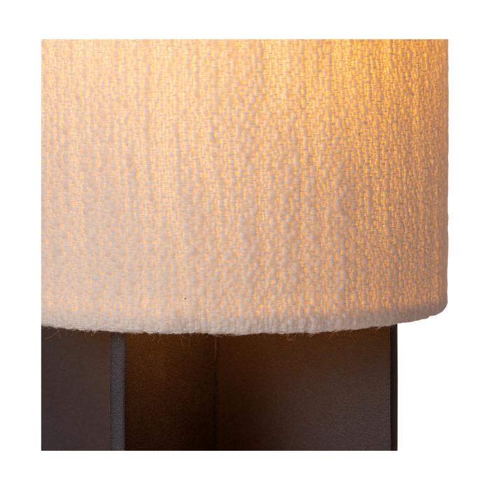 Atmooz Ize - Tafellamp - Zwart & Wit - Linnen kap