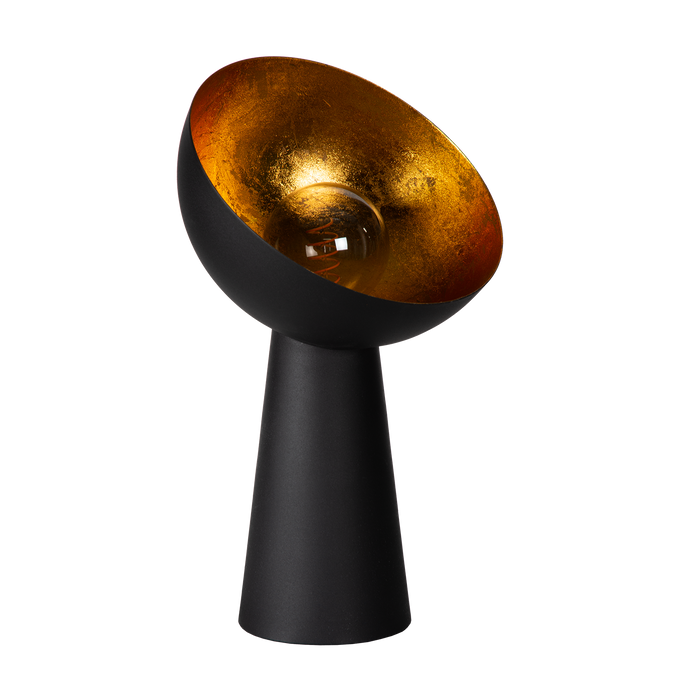 Atmooz Hopi - Tafellamp - Zwart en Goud - Metaal - 43 cm