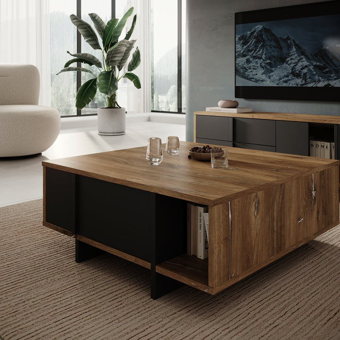 Meubella - Salontafel Jonna - Eiken - 100 cm