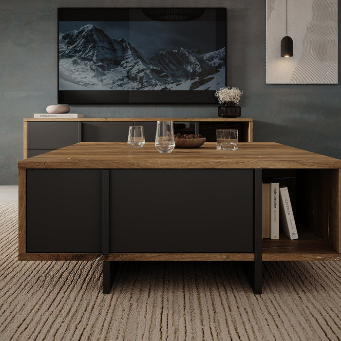 Meubella - Salontafel Jonna - Eiken - 100 cm