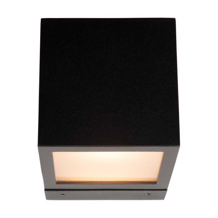 Atmooz Wandlamp Elliott - Buitenlamp - Zwart - 14 cm Hoog - Metaal - IP65 Waterbestendig - G9 Fitting - Dubbelzijdig Licht