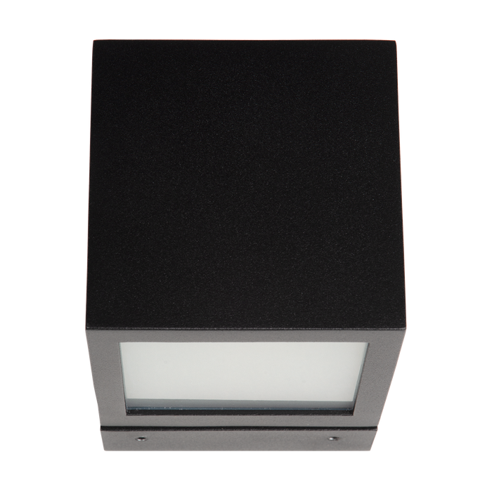 Atmooz Wandlamp Elliott - Buitenlamp - Zwart - 14 cm Hoog - Metaal - IP65 Waterbestendig - G9 Fitting - Dubbelzijdig Licht