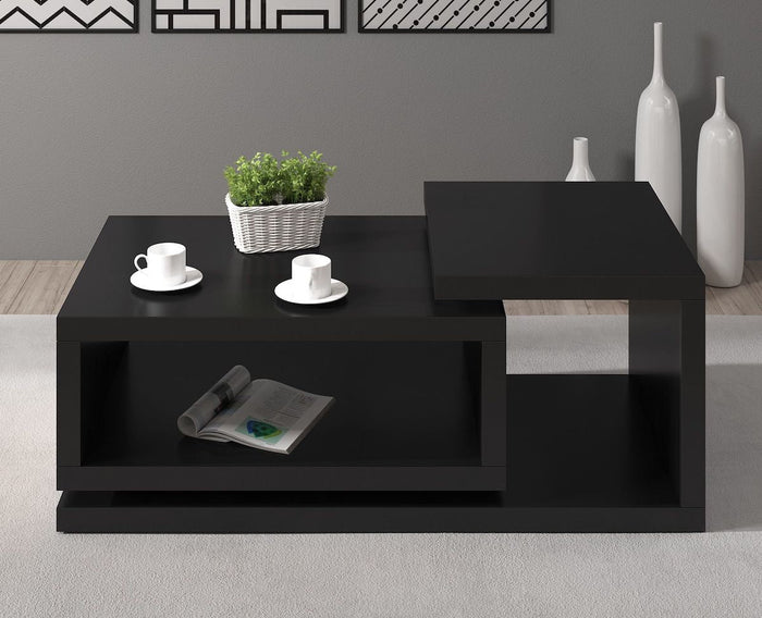 Meubella - Salontafel Bello - Zwart - 120 cm