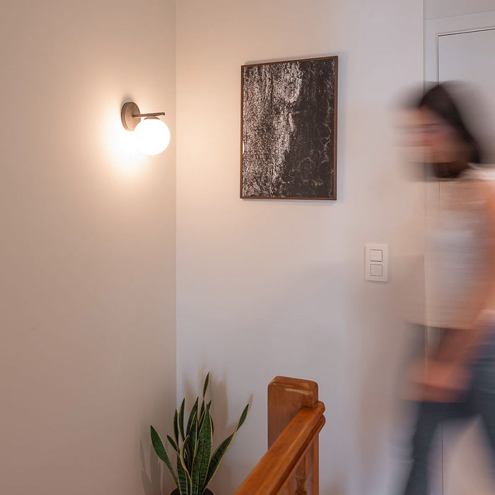 Atmooz Wandlamp Quido - G9 - 3,5W - Wit Opaal Glas