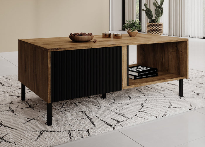 Meubella - Salontafel Margareth - Eiken - 110 cm