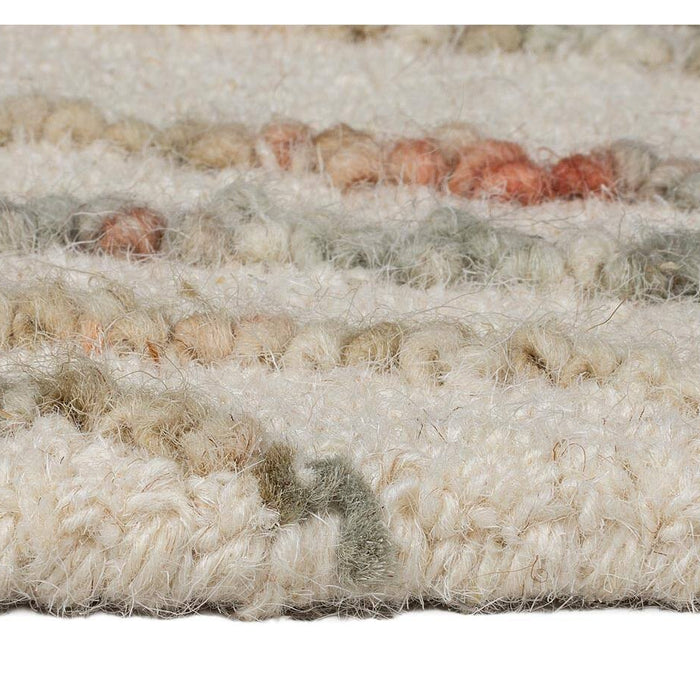 Goossens Vloerkleed Swirl in Naturel, orange (swirl)