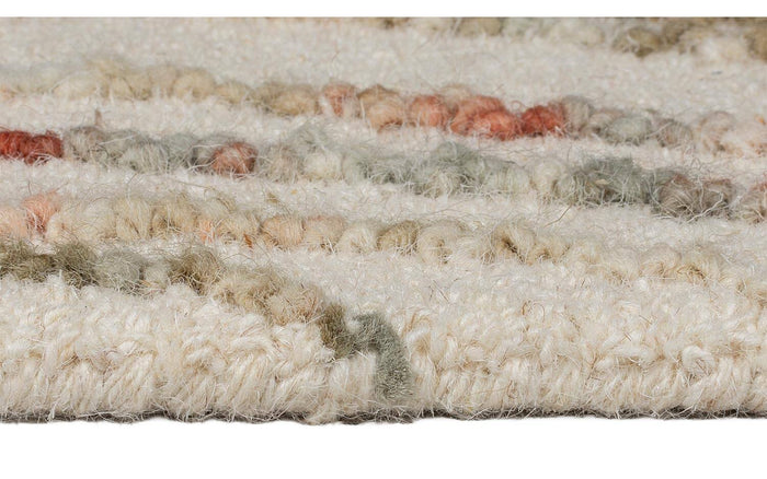 Goossens Vloerkleed Swirl in Naturel, orange (swirl)