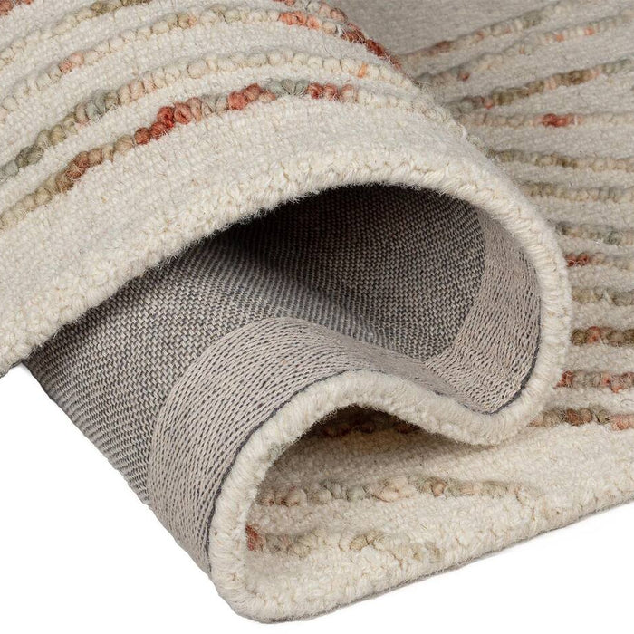 Goossens Vloerkleed Swirl in Naturel, orange (swirl)