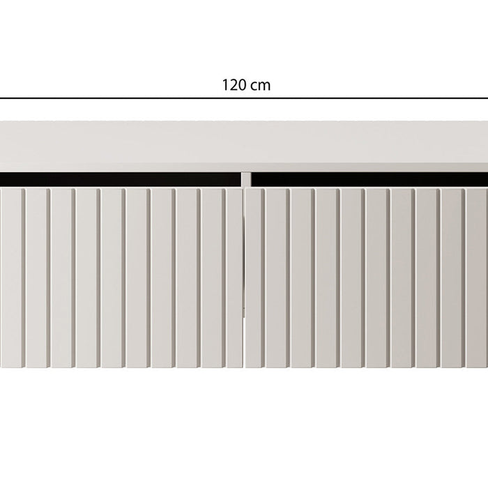Meubella - Salontafel King - Wit - 120 cm