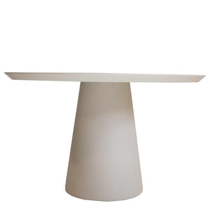 DÉJA Living - DÉJA Tuintafel Grabo Beige Rond 120cm