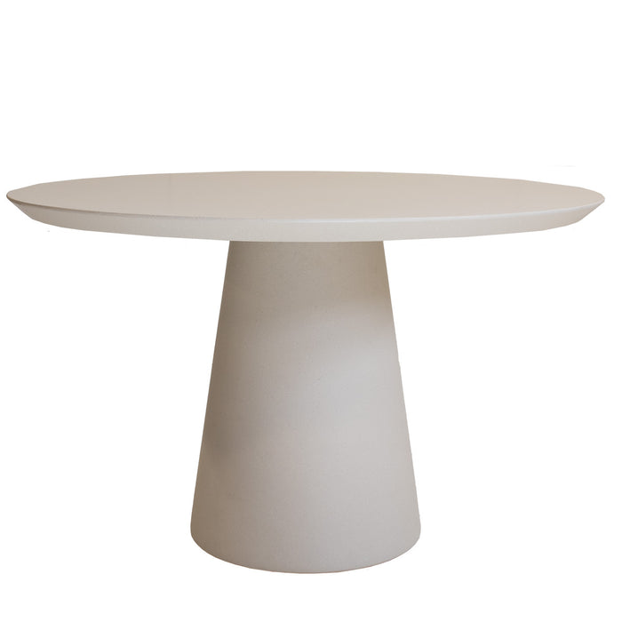DÉJA Living - DÉJA Tuintafel Grabo Beige Rond 120cm