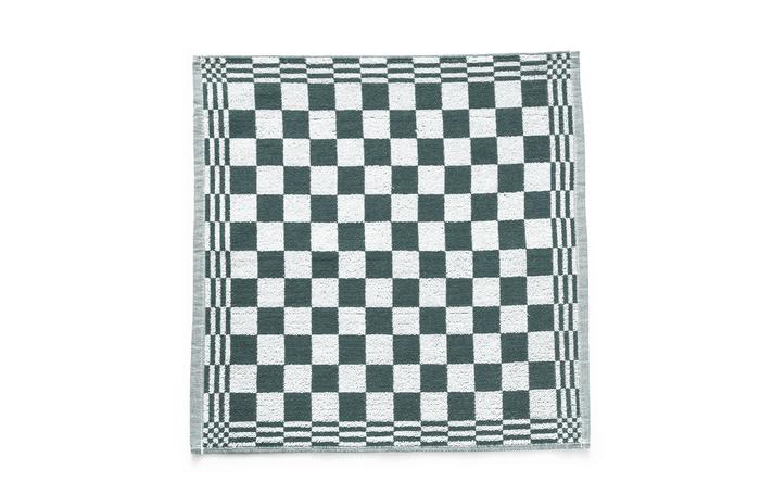 LINNICK Keukendoekset Blok 50x50cm - donker groen - set van 6