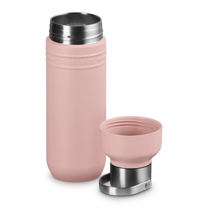 Le Creuset On The Go Drinkfles 0,5 L - Shell Pink