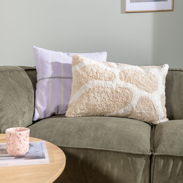 by fonQ Flora Sierkussen 40 x 60 cm - Beige