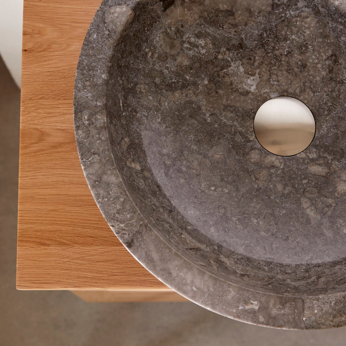 Tikamoon - Calypso - Marmeren wastafel grey