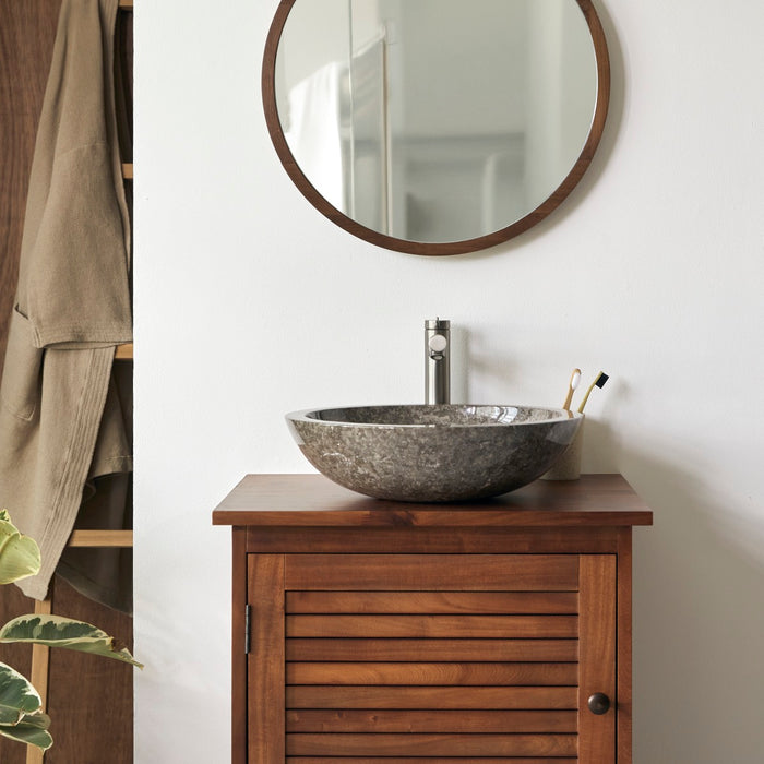 Tikamoon - Calypso - Marmeren wastafel grey