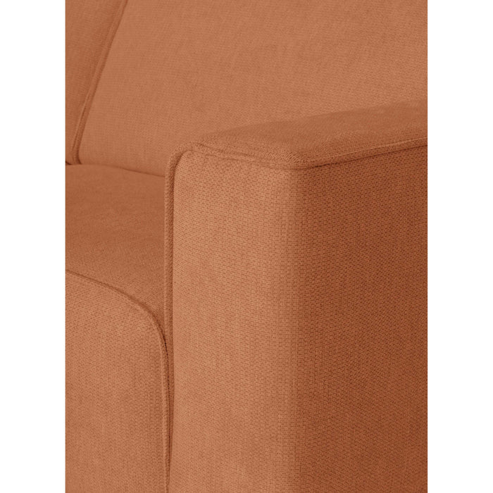 by fonQ Loft 2-zitsbank - Chenille - Roest