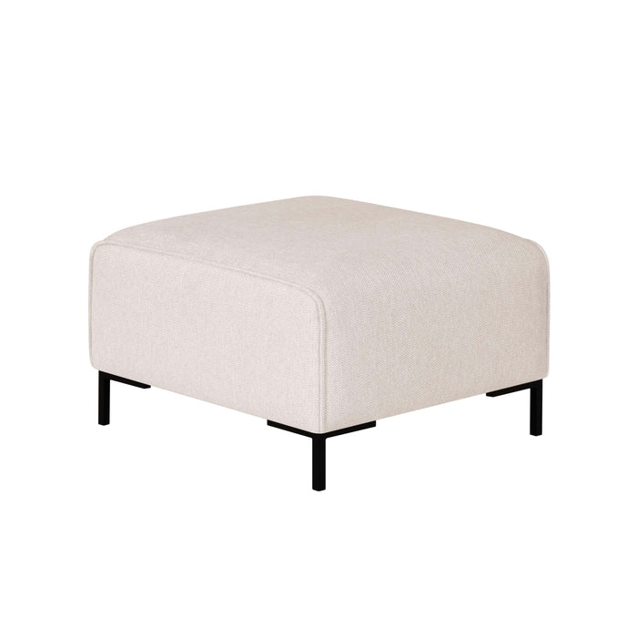 by fonQ Loft Hocker - Chenille - Beige