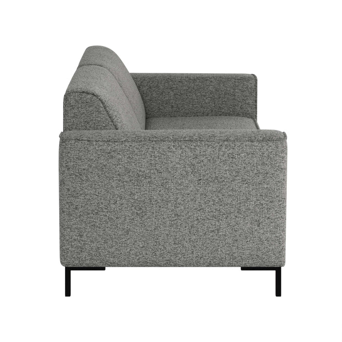 by fonQ Loft 2,5-zitsbank - Chenille Melange - Steengrijs