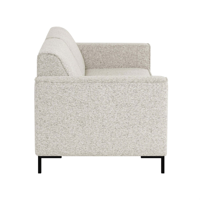 by fonQ Loft 2,5-zitsbank - Chenille Melange - Ecru