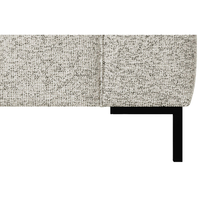 by fonQ Loft 2,5-zitsbank - Chenille Melange - Ecru