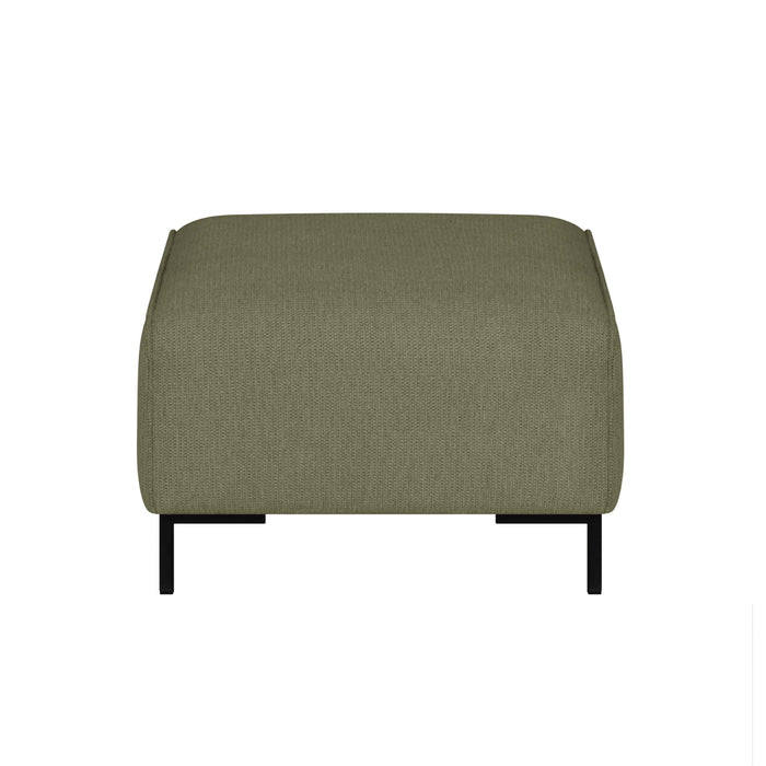 by fonQ Loft Hocker - Chenille - Groen