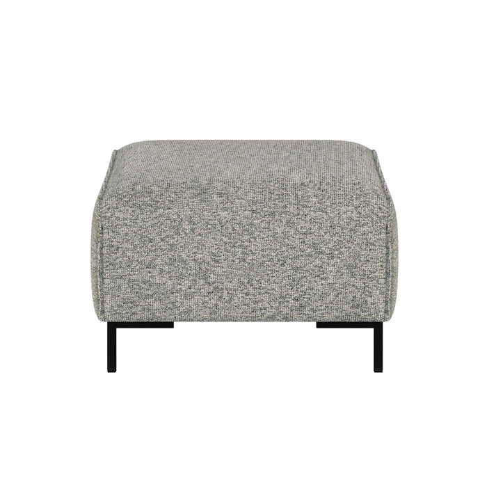 by fonQ Loft Hocker - Chenille Melange - Mintgroen