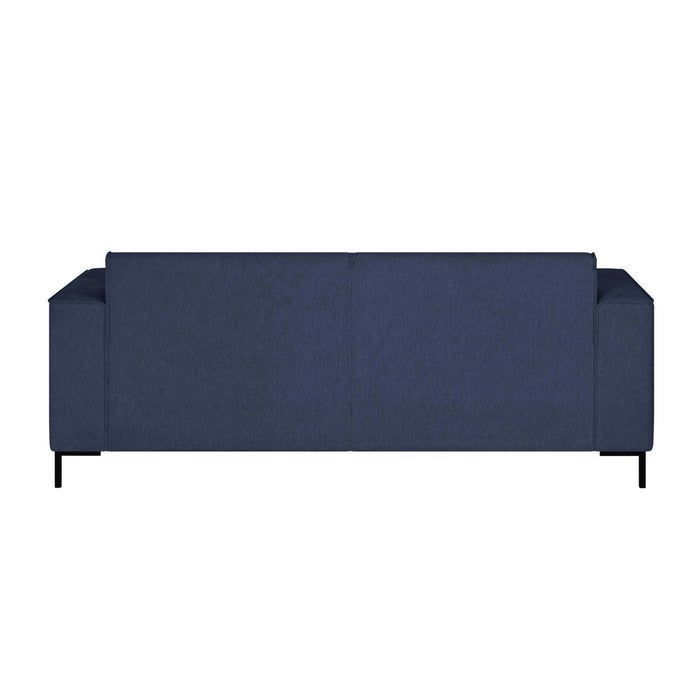 by fonQ Loft 2-zitsbank - Chenille - Donkerblauw
