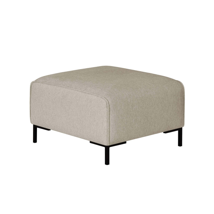 by fonQ Loft Hocker - Chenille - Greige