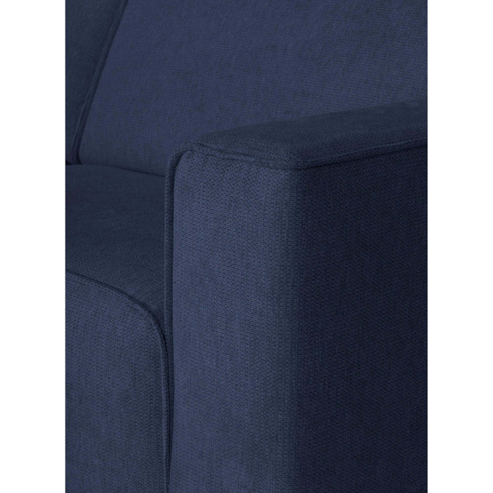 by fonQ Loft 2-zitsbank - Chenille - Donkerblauw